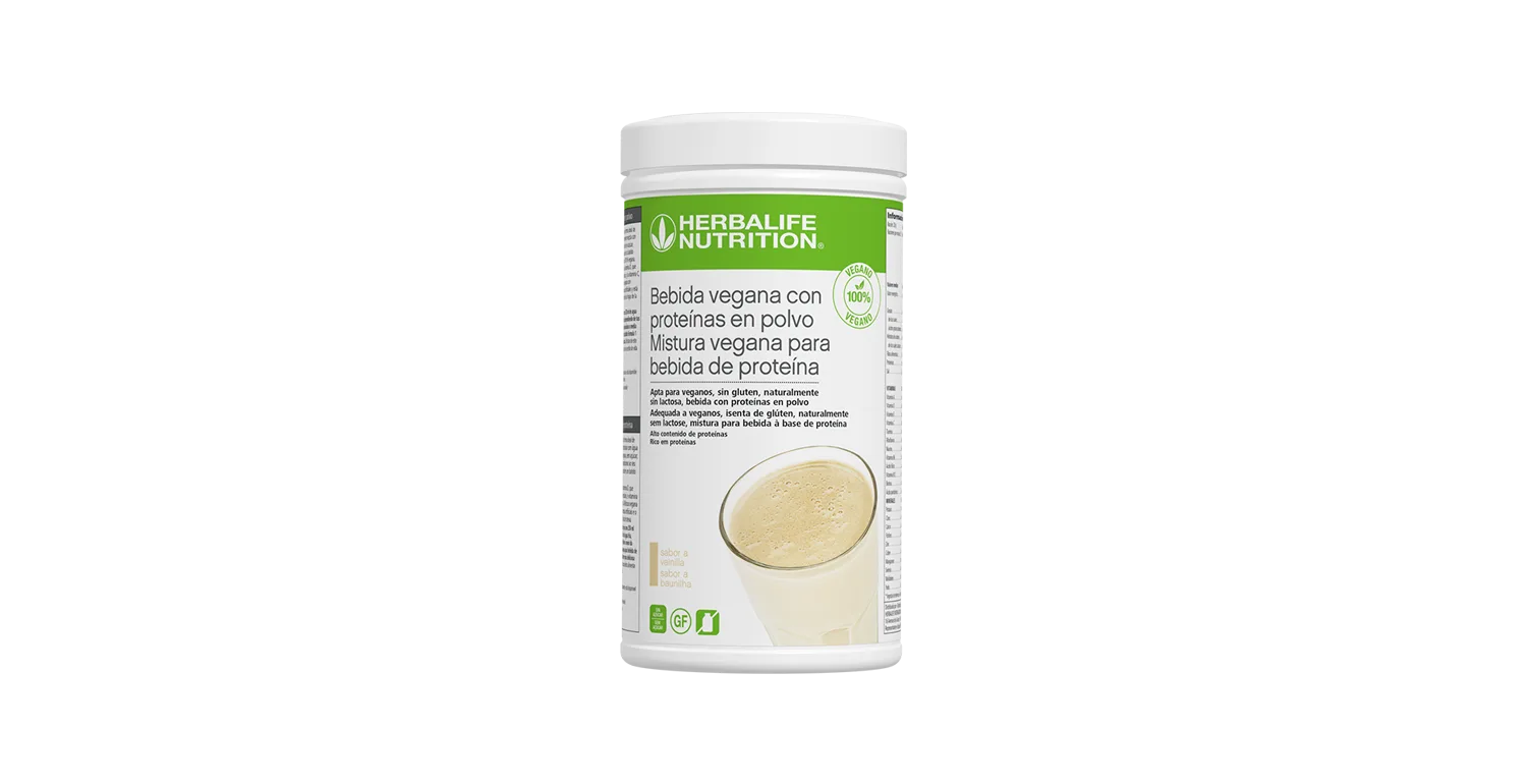Bebida vegana con proteínas en polvo Vainilla 560 g
