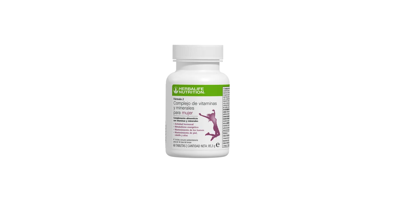Fórmula 2 Vitaminas y minerales Mujer